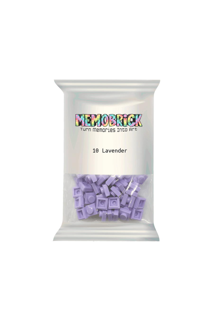 Bag of Bricks-Lavender 10 - Memobrick