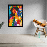 Colorful Abstract Woman Brick Mosaic Art Kit - 20x30 in DIY Wall Decor — photo 2
