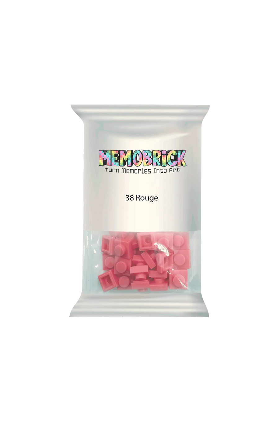 Bag of Bricks - Rouge38 - Memobrick