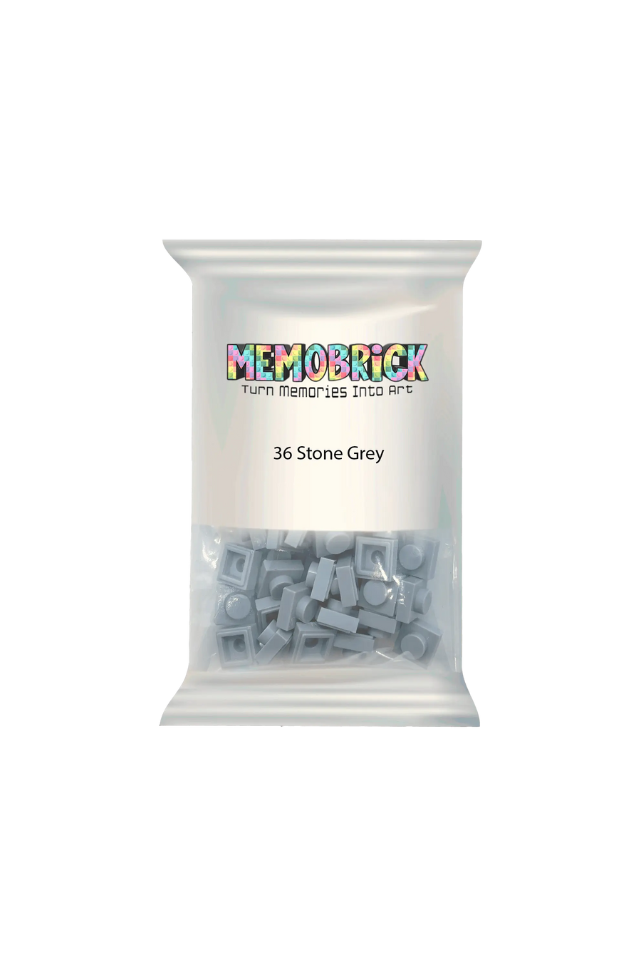 Bag of Bricks - Stone Grey 36