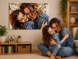 Custom Bricked Mosaic Portrait 30x20" — photo 1