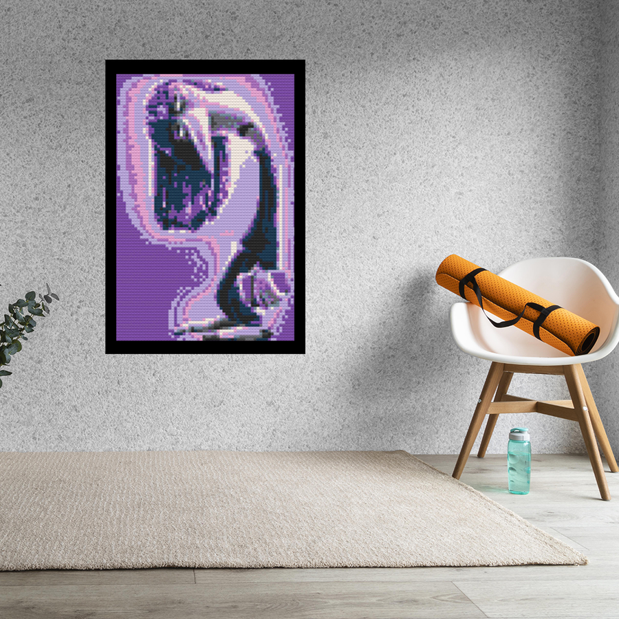 Inside Out Ennui Bricked Mosaic Home Decor 20x30