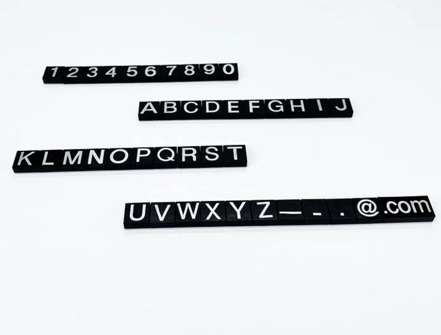 Alphabet And Numbers