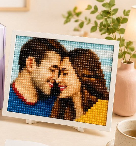 Custom brick portraits